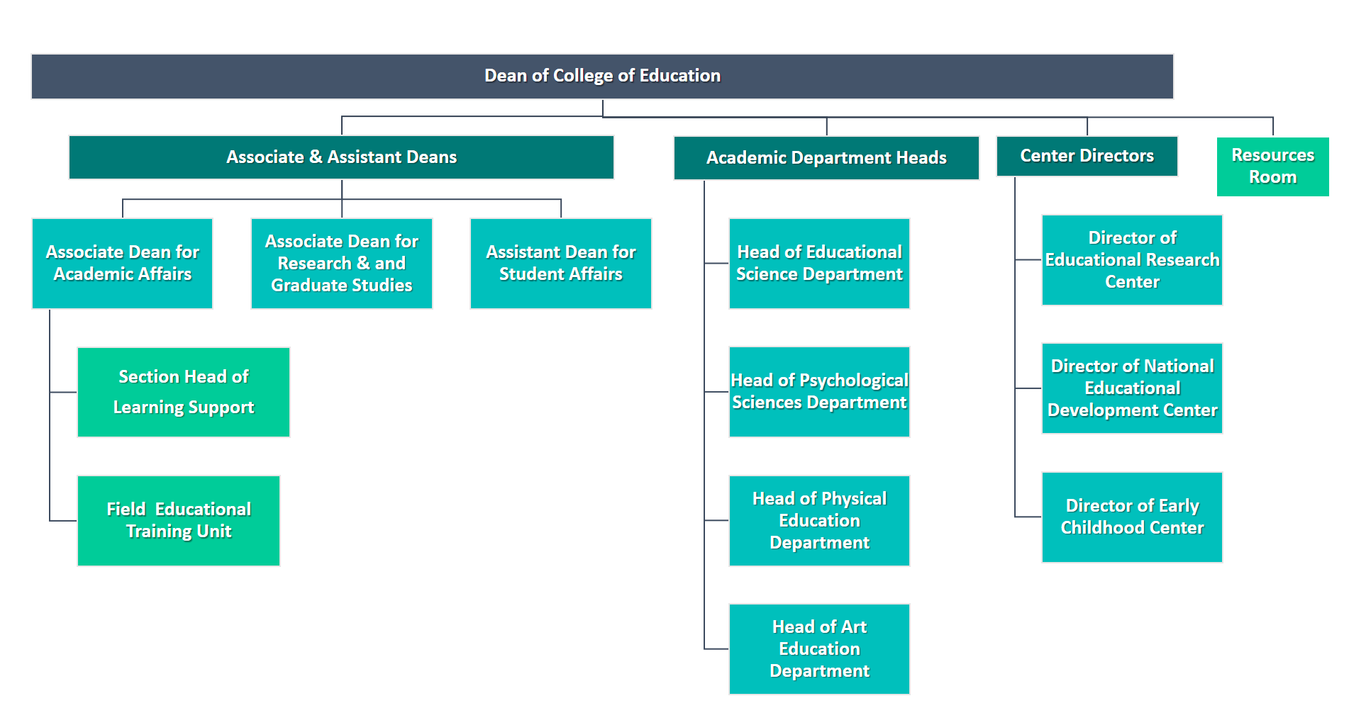 Organizational Structure | Qatar University - Image1